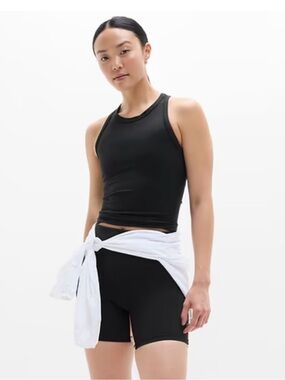 Athleta Black Ribbed tank